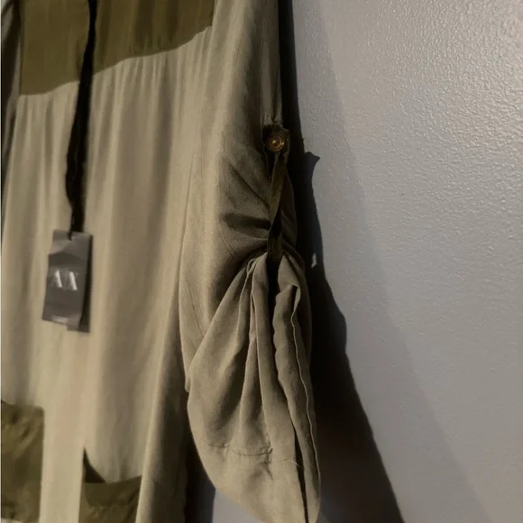 Armani Exchange Olive Green Tunic - Picture 3 of 8